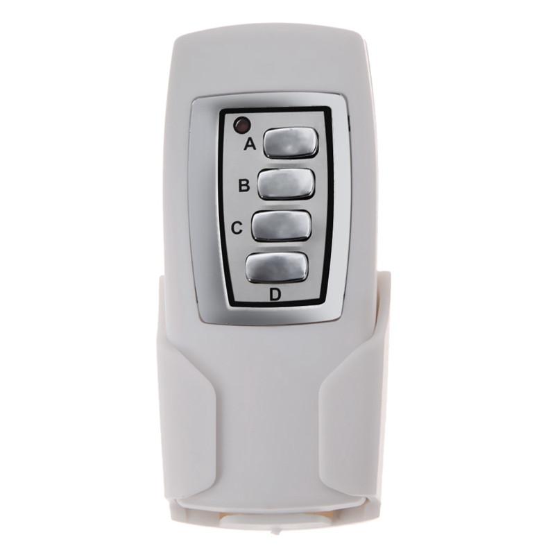 Smart Home RF 4 Channel Wireless Digital Remote Control Light Switch Power Remote Switches for Lighting 50M Range