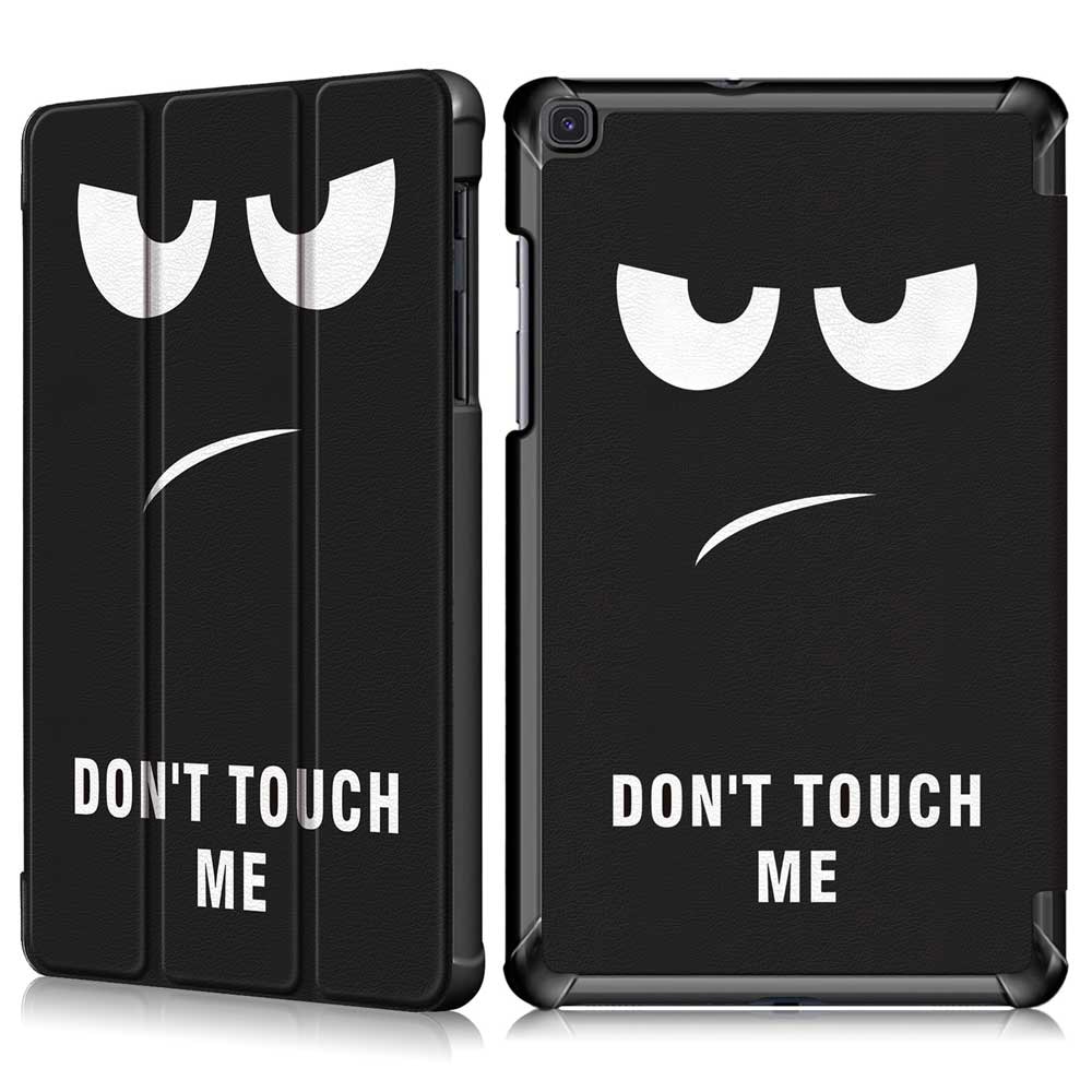 Til samsung galaxy tab  a 8.0 etui cover tablet sm -t290 sm-t295 sm-t297 ultra slim flip stativ magnetisk etui funda
