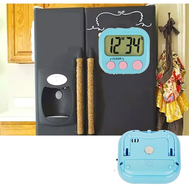 6 Pack Digital Timer for Teacher Small Timers for Kids LCD Display for Classroom, Homework, Exercise