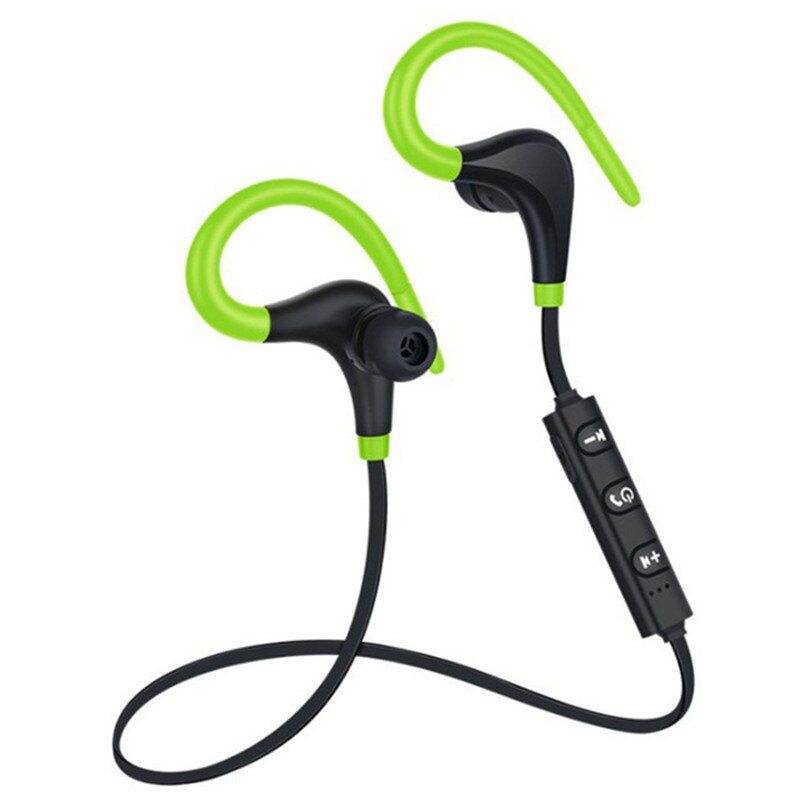 Drahtlose Kopfhörer Sport Lauf Bluetooth Kopfhörer Freihändig Bass Stereo Bluetooth Headset mit Mic Für xiaomi alle Clever Telefon: Grün