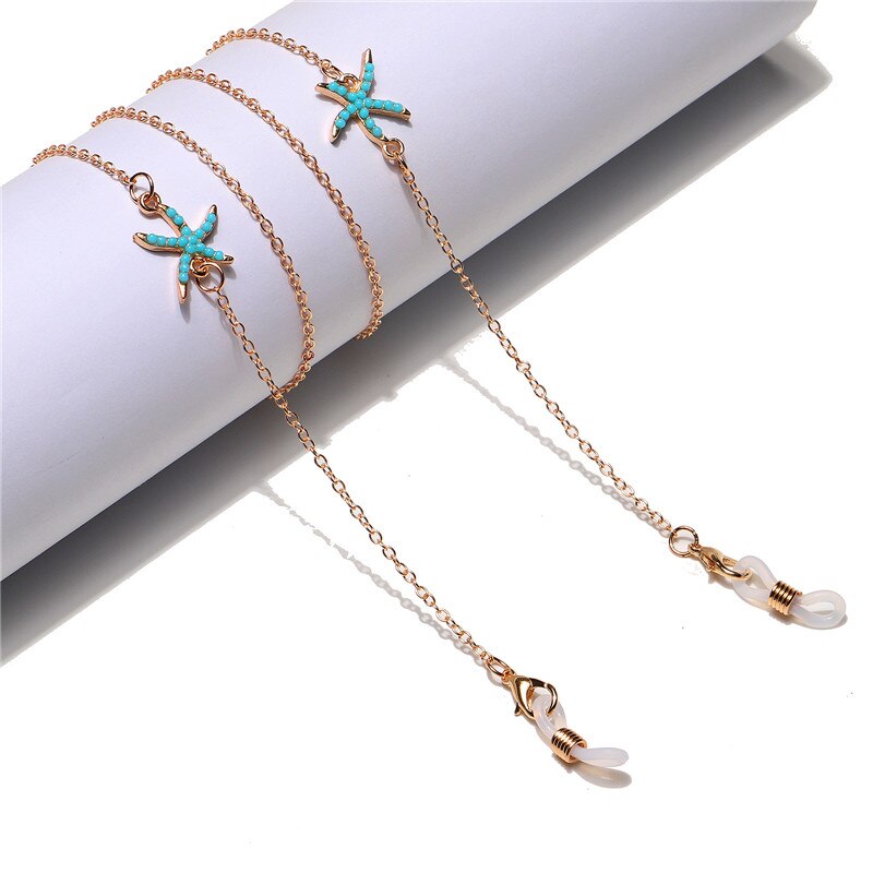 Women Retro Black Bat Sunglass Chains Lanyards Eyewear Accessories Sunglasses Reading Glasses Strap Cord Glasses Hanging Rope: 19