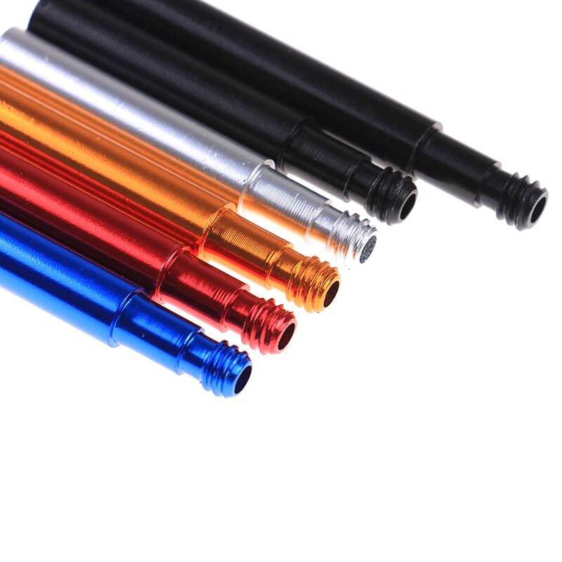 Extensor Tubular de extensión de válvula PRESTA para bicicleta, tubo de colores de 40/50mm