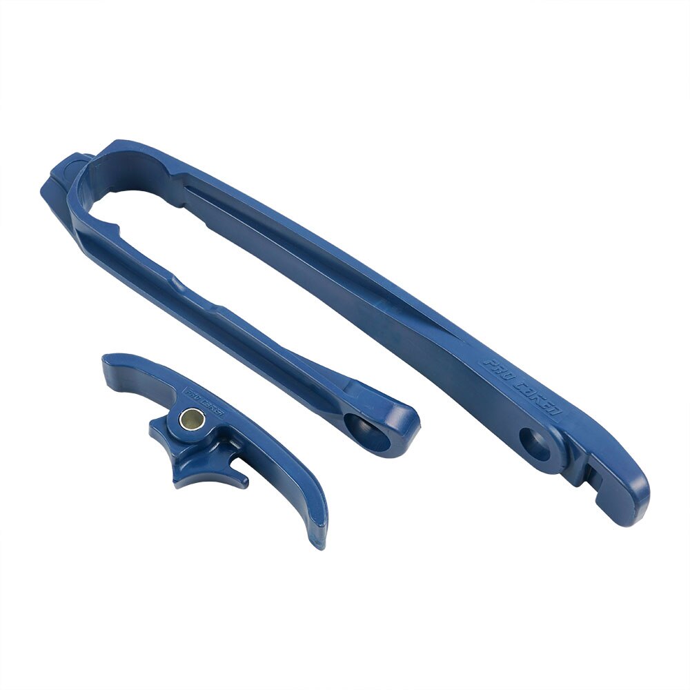 Motorrad Kette führen Schieberegler Schwinge Für KTM 125-500 EXC EXC-F XC-W XCF-W SX 250 300 -2022 125 150 SX XC 250-450 SX-F XC-F: Blau