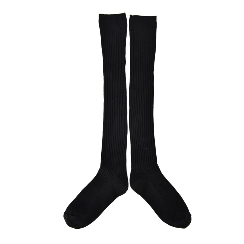 Collants pour femme, bottes Extra longues au dessus du genou, tricot, danse, loisirs, adulte, jambière haute, hiver: Black