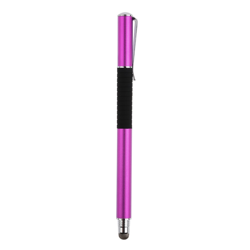 2 en 1 écran tactile capacitif dessin stylet stylo avec stylo chapeau Portable stylo pince pour iPhone téléphone intelligent tablette PC ordinateur