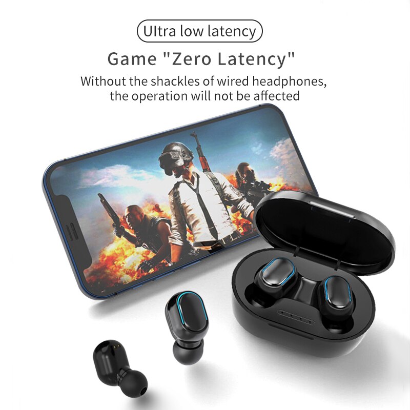 Bluetooth-kopfhörer, kabellose ohrhörer mit mikrofon, wasserdichte sportkopfhörer, headsets mit geräuschunterdrückung für smartphones