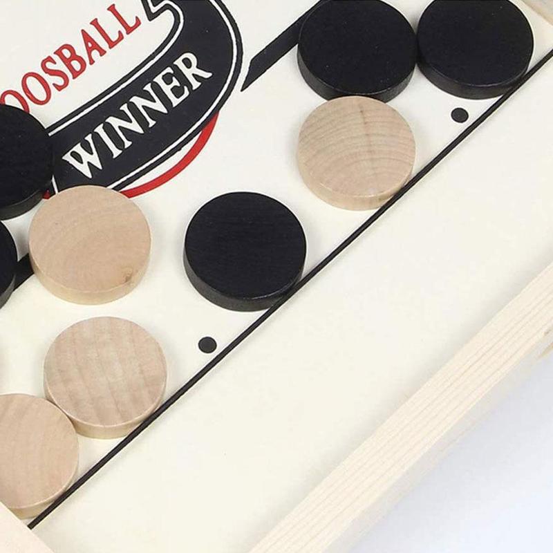Interactief tafelvoetbalspel, desktop speelgoed, tafelvoetbalset, mini- tafelvoetbalset, 6 voetballen, binnen 2-spelers, feesttafelkicker-speelgoed, cadeau voor kinderen en volwassenen
