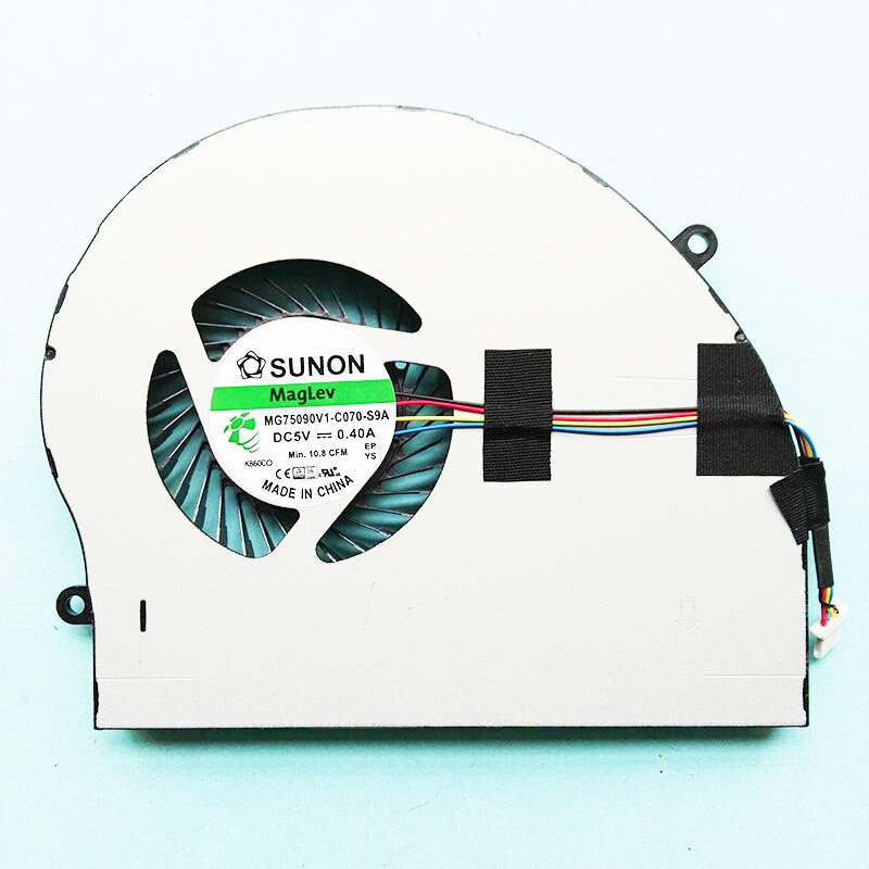 original CPU GPU cooling Fan cooler For Dell Alienware 17 R4 R5 Fan MG75090V1-C060-S9A MG75090V1-C070-S9A: GPU FAN