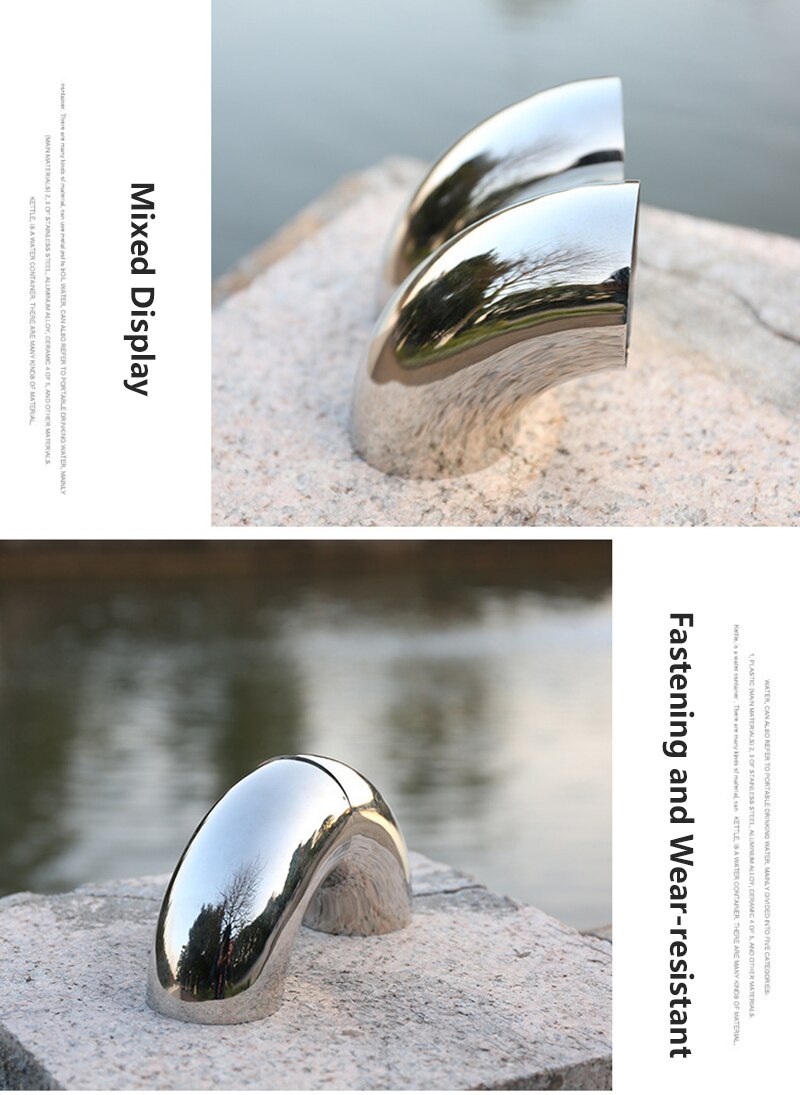 1/2 Pcs 63mm Sanitary Butt Weld 90 Degree Elbow Bend Pipe 304 Stainless Steel Car Exhaust Pipe Muffler Welded Pipe