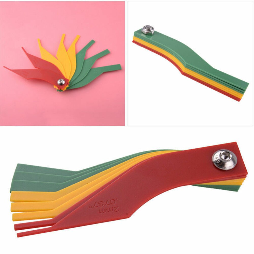 Lining Brake pad Measuring Thickness Gauge Tool Scale Accessories 1pcs