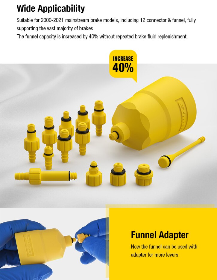 EZMTB Bicycle universal Hydraulic Bleed Kit Lite Version for shimano&amp;&amp;sram brake