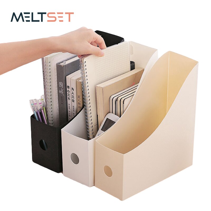 Kontor dokument fil opbevaringsboks sammenfoldelig desktop organizer multifunktionelle bøger blyant diverse opbevaring box office forsyninger