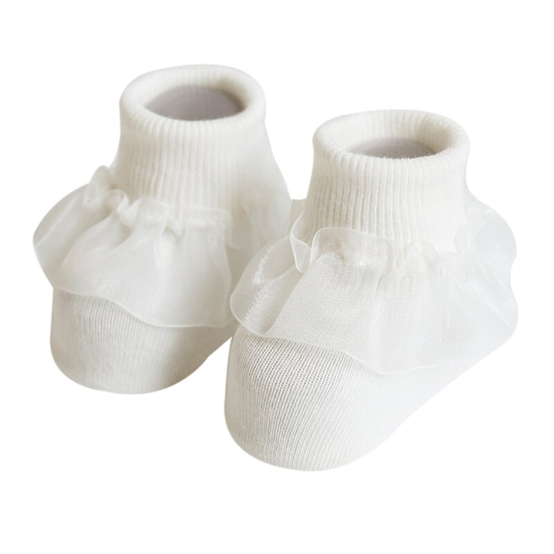 Nuovo Del bambino Calzini E Calzettoni Ragazza Calzini E Calzettoni Pizzo di Cotone Carino Disegno Della Principessa Calzino Del Partito Bambini Infantili Molle Presepe Calzini E Calzettoni N: W / S