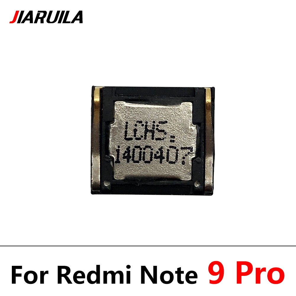 Haut-parleur pour écouteurs Xiaomi Mi 10T Redmi Note 7 8 9 Pro 9S Note 10 Pro, oreillettes, récepteur supérieur,: Note 9 Pro