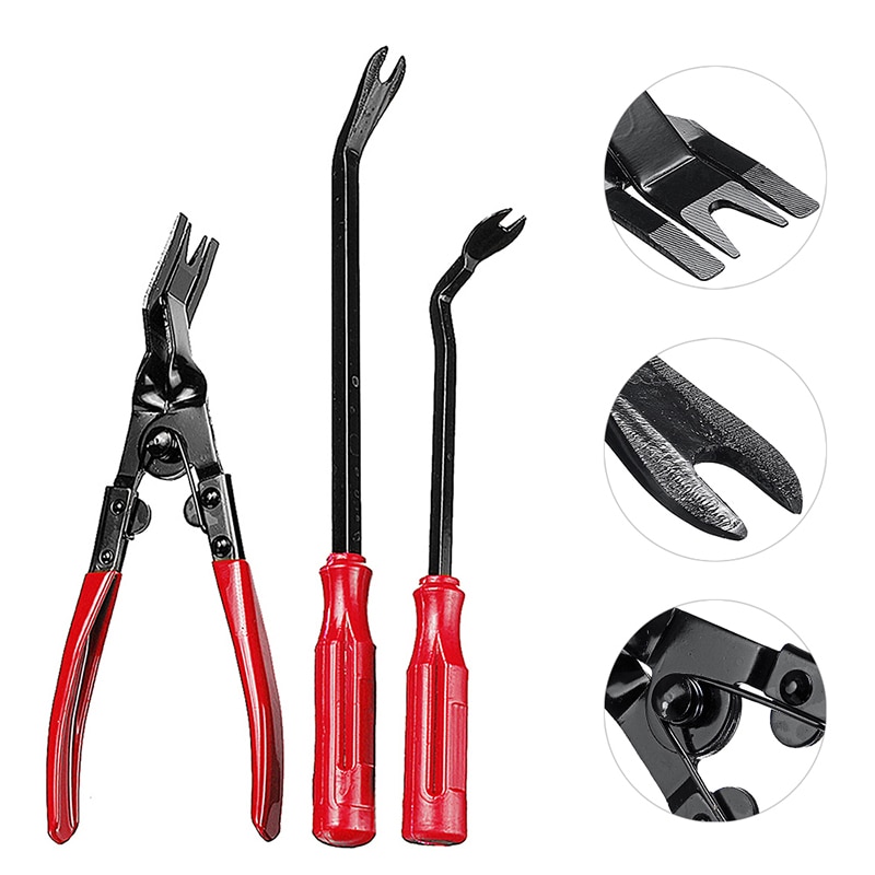 19pcs/set Different Trimming Tools Car Audio Trim Removal Tool Pliers Accessories Suitable For Most Cars