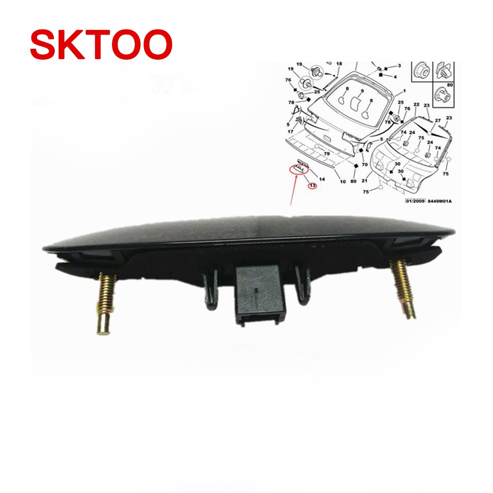 Back Door Switch 8726q8/4927445 for Peugeot 307/308 for Citroen C- Elysee C2 C4 C5
