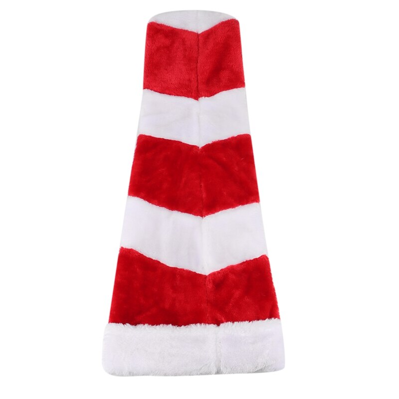 Volwassen Kinderen Lange Kerst Hoed Voor Flanel Kerstman Cap Nieuwjaar Xmas Hoed Decoratie Christmas Party Decoratie