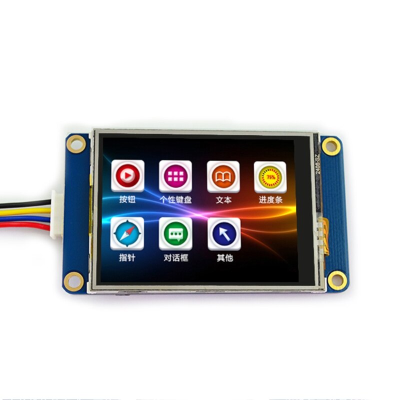 2,4 "UART HMI 320x240 Touchscreen Beständig Smart Lampe Modul LCD Display Für Arduino TFT