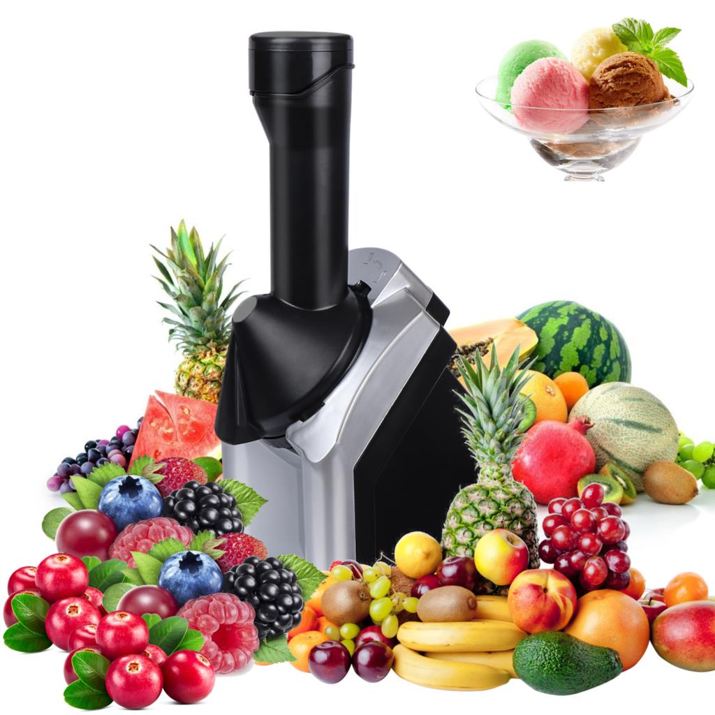 Home Ice Cream Maker, Dessert Fruit Serve Ice Cream Machine, Frozen Dessert Make