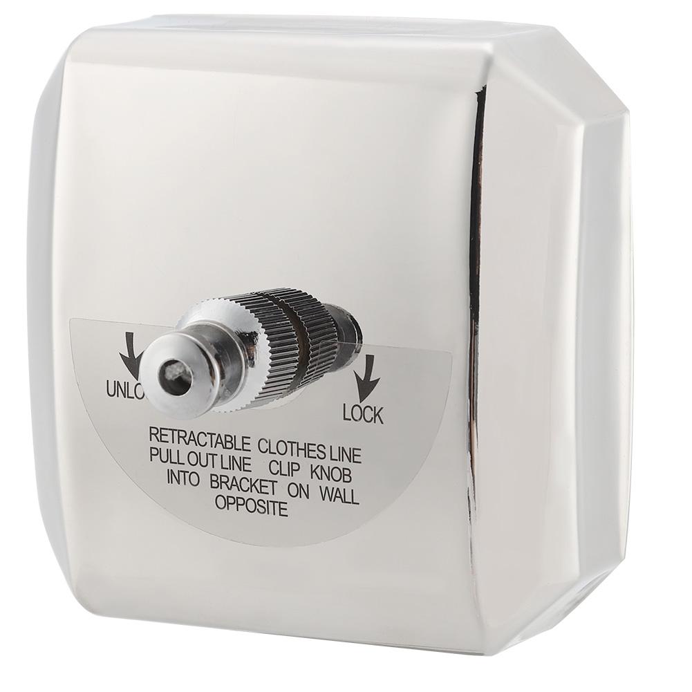 Square Stainless Steel Retractable Clothes Line Indoor Laundry Indoor Outdoor Round Clothes Line Dryer Clothes Line