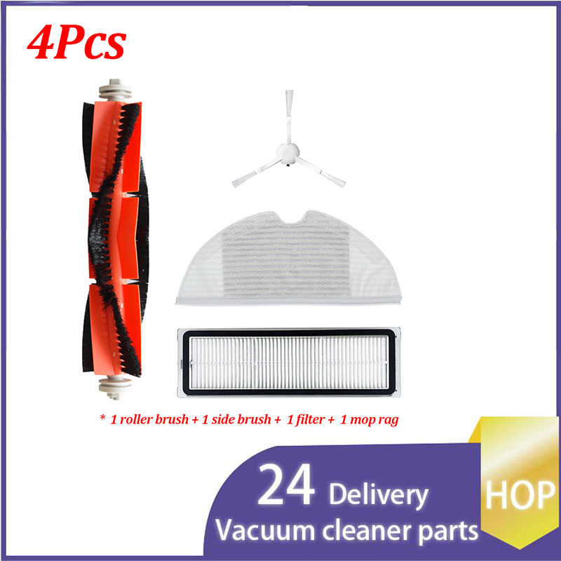 Hepa Filter for Xiaomi Mijia 1C 2C STYTJ01ZHM / Dreame F9 / Mi Robot Vacuum Mop Cleaner Roller Brush Accessories Spare Parts Kit