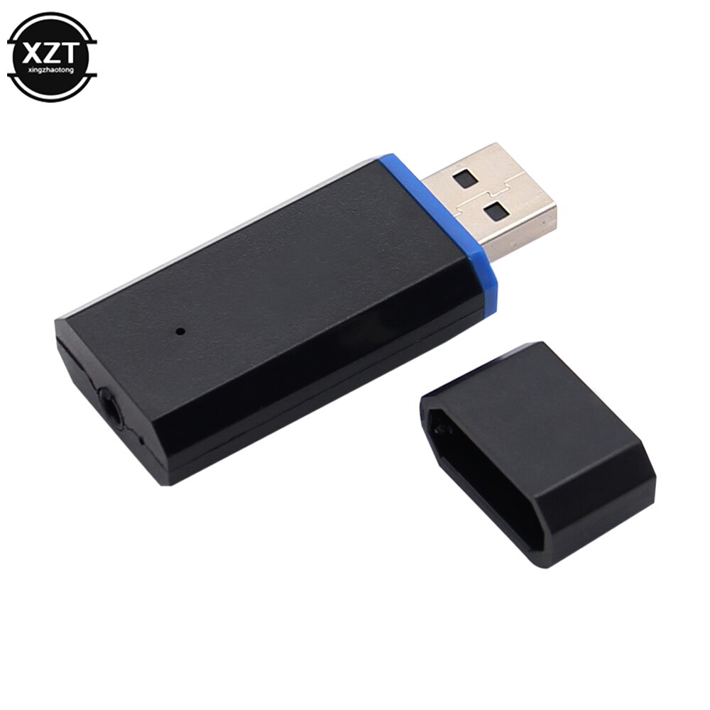 1Pc USB 3.5mm V2.1 Bluetooth Wireless Audio Receiver Stereo Music Car Bluetooth Adapter Home Audio Receiver