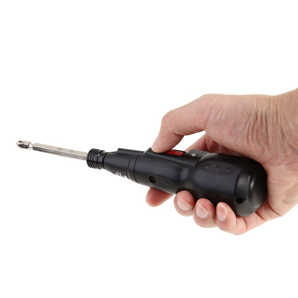 Manual Electric Screwdriver 5 in 1 Multi-use Power Strong Toughness Electric Portable Drill Hand Tool with LED Lamp