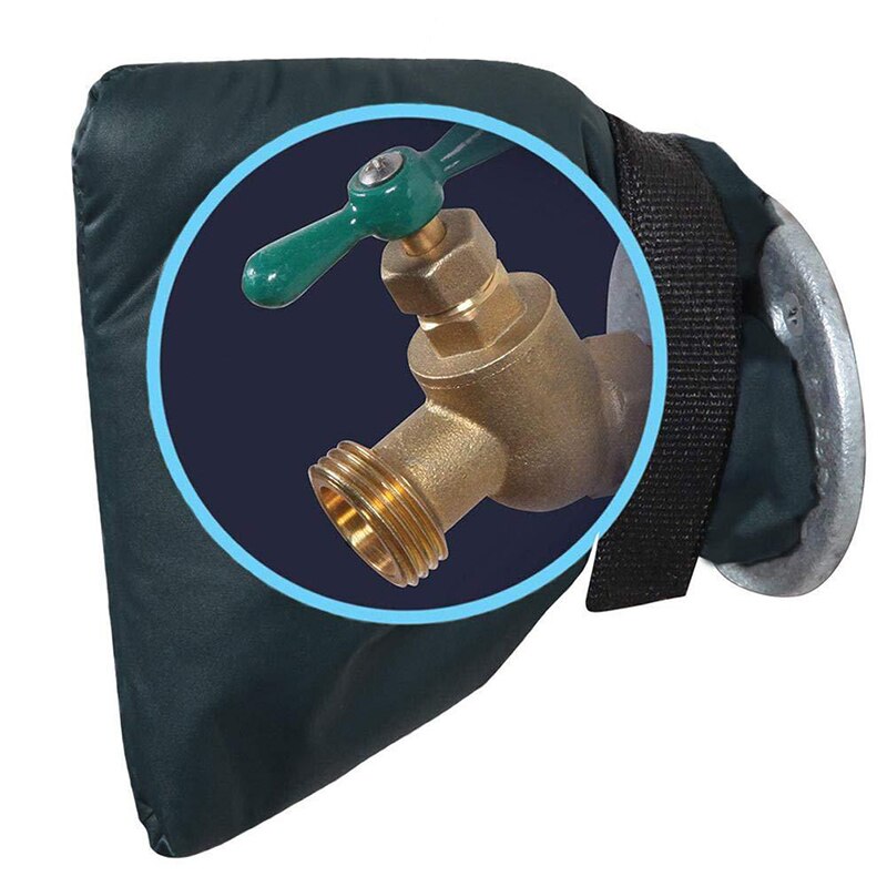 Waterproof Outside Tap Covers Oxford Cloth Protection Covers Outdoor Frost Insulated Faucet Cover Kitchen Faucet Accessories