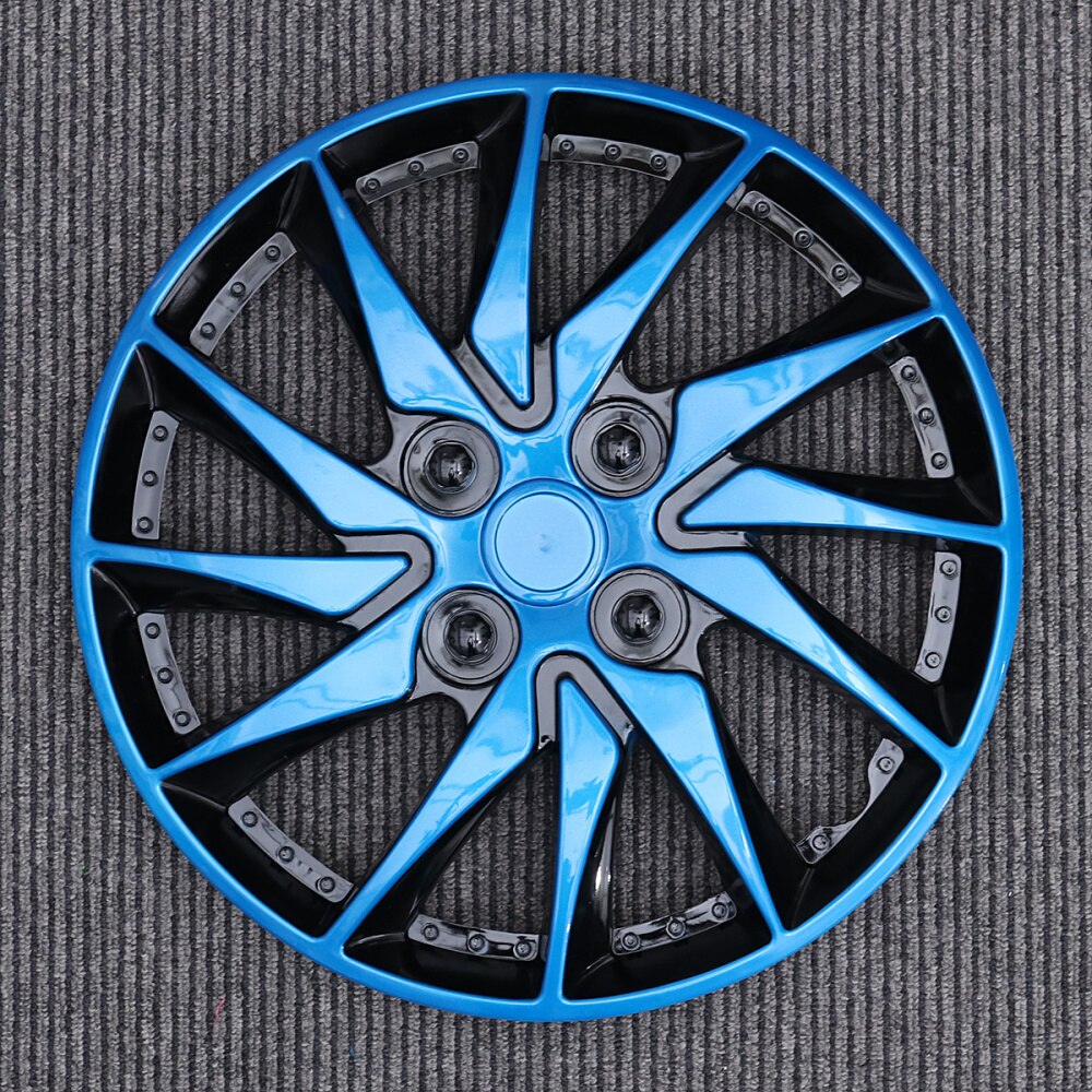 1pc Hubcap Durable Premium Utility Plastic Hub Cover Hubcap for Vehicle Wheel Refitting Car Repairing: Blue