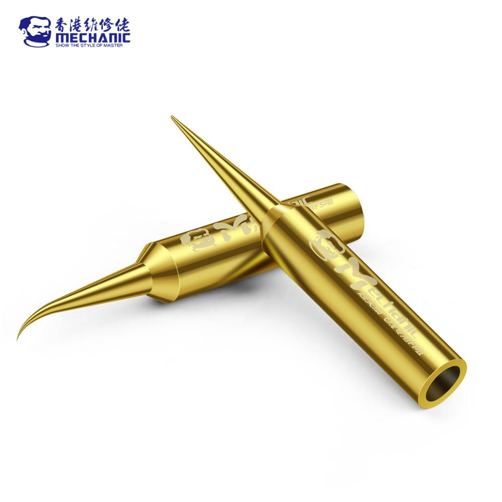 MECHANIC 900M-T-FC/FR Pure Copper Electric Soldering Iron Tip Welding BGA Solder Cellphone Fingerprint Repair Station Tool Kits