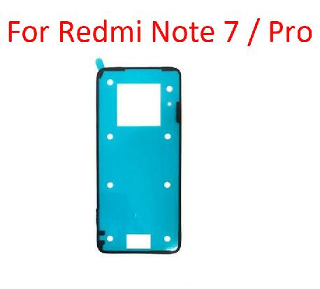 Capa traseira de vidro para xiaomi redmi, cobertura de bateria para celulares xiaomi redmi note 7 pro cobertura de vidro da bateria: Note 7 Pro Glue