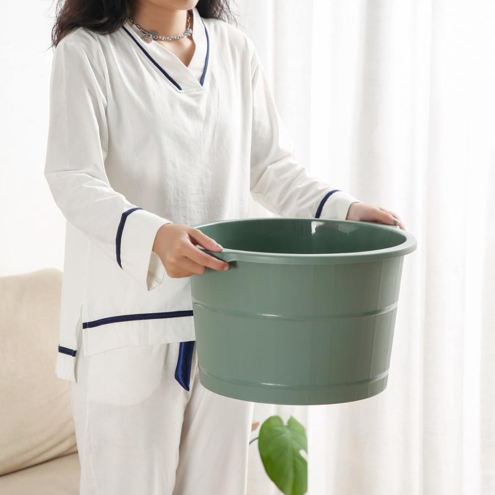 1pc Kunststoff Eimer Fuß Badewanne Schlecht Eimer Schlecht Fuß Waschbecken Wäsche Eimer Tragbare Wasser Behälter Schlecht Zubehör