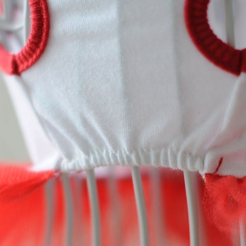 Vestido de boda para perros pequeños, tutú, malla de algodón, 100%