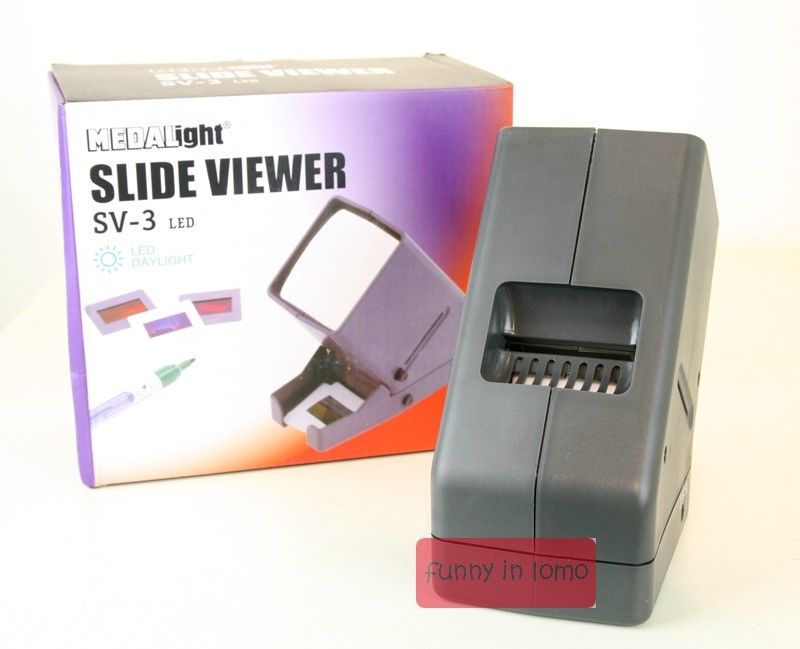 MEDALight SV-3 LED 35mm Tageslicht Film Rutsche und Negativ Zuschauer
