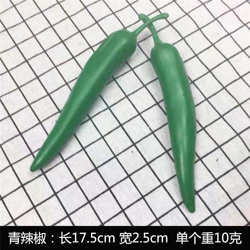 1 pz simulazione puntelli di verdure in plastica modello cucina ornamenti di verdure giocattoli per bambini fotografia puntelli fotografici Mini giocattoli alimentari: 8
