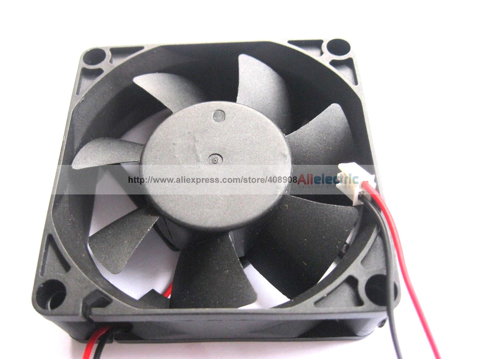 5 Pcs Brushless DC Cooling Fan 7 Blade 12V 7025s 70x70x25mm