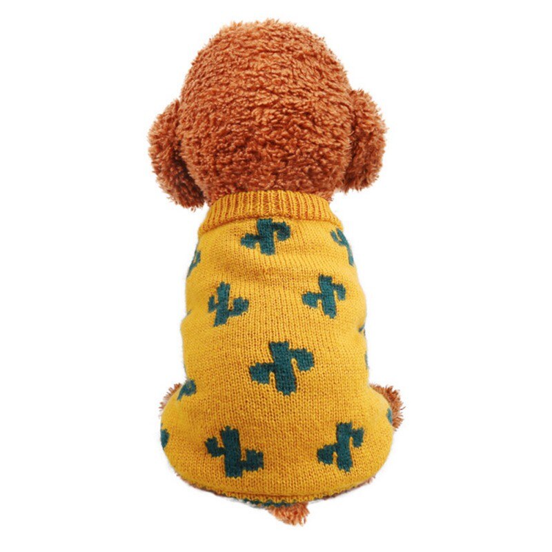 Huisdier Cactus Kleding Hond Winter Franse Bulldog Kleding Voor Honden Huisdieren Puppy Outfits Hond Truien Huisdier Jas