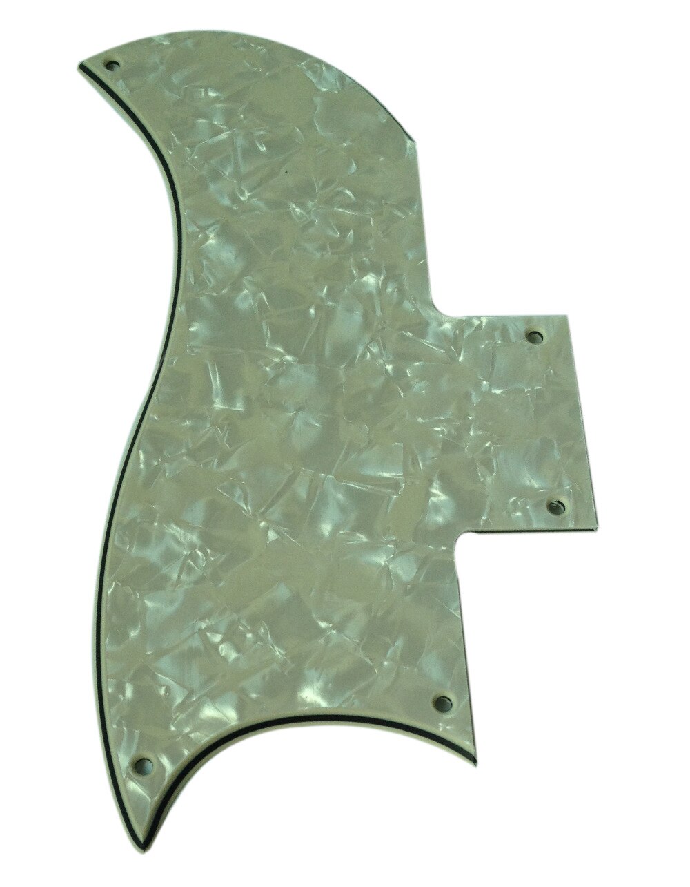 Pleroo Custom Gitaar pickgaurd-Voor 61 SG Gitaar Slagplaat Scratch Plaat, 4 Ply Perkament Parel