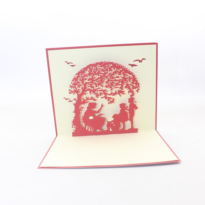 Song teacher dimensional greeting cards blessings film