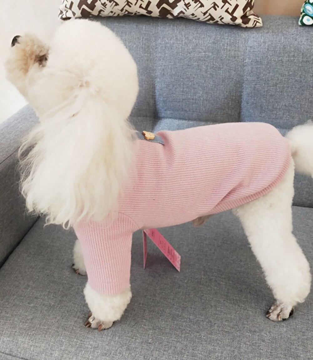 LVTUBANLV Dog Shirts 2 Pack Dog Sleeves Vest Solid Pet Clothes Cooling T-Shirts for Small Medium Dog Puppy Kitten Catfine wool