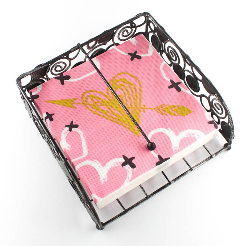 Liefde Hart Tafel Papieren Servet Voor Valentijnsdag Сервировочная Салфетка I Love U Tissue Handdoek Verjaardagsfeestje Bruiloft Decoratie