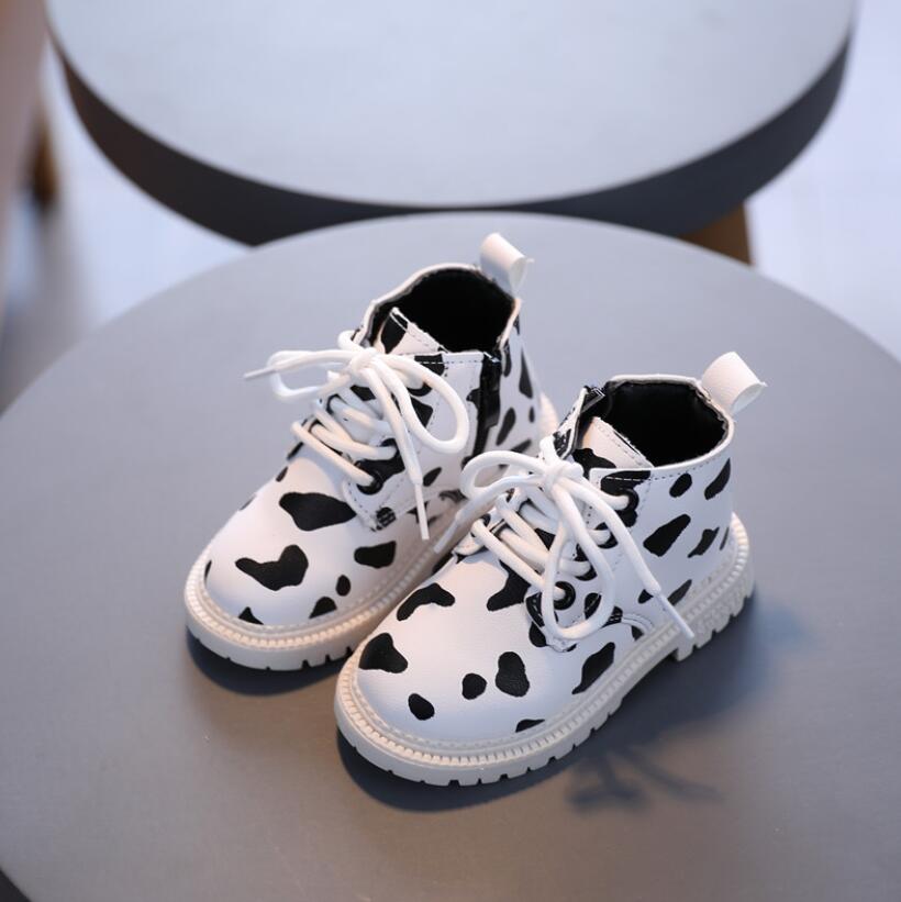 Herfst meisjes laarzen pu leer waterdichte kinderen baby laarzen schoenen zip rome kleine meisjes martin laarzen kinderen sportschoenen