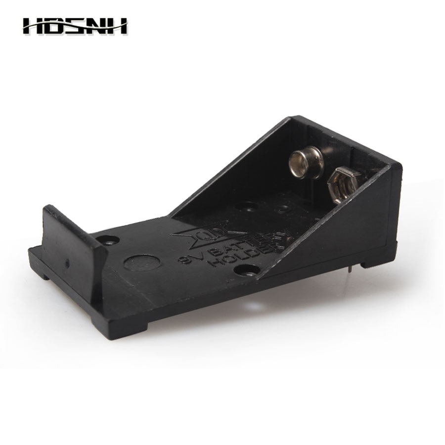 1 STKS 6F22 Gesp 9 V Batterij Clip Open Houder Opbergdoos Case Met Pin Geen Cover Geen Schakelaar