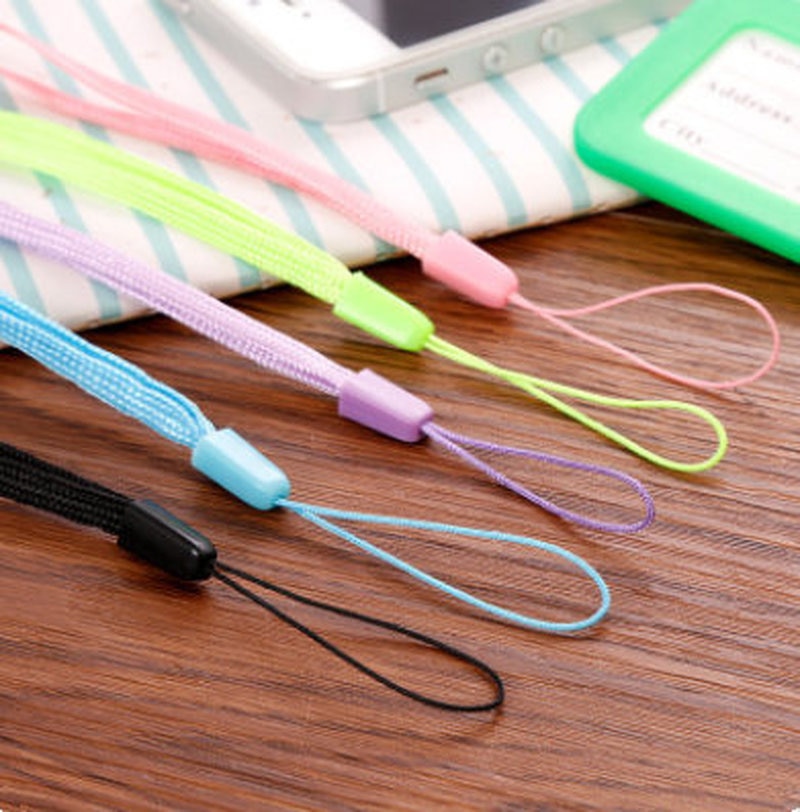 10PCS Hand Handgelenk Lanyard Gurt String für Telefon IPhone 7 8X6 USB-Sticks Schlüssel Schlüsselanhänger ID name Tag Abzeichen Halter