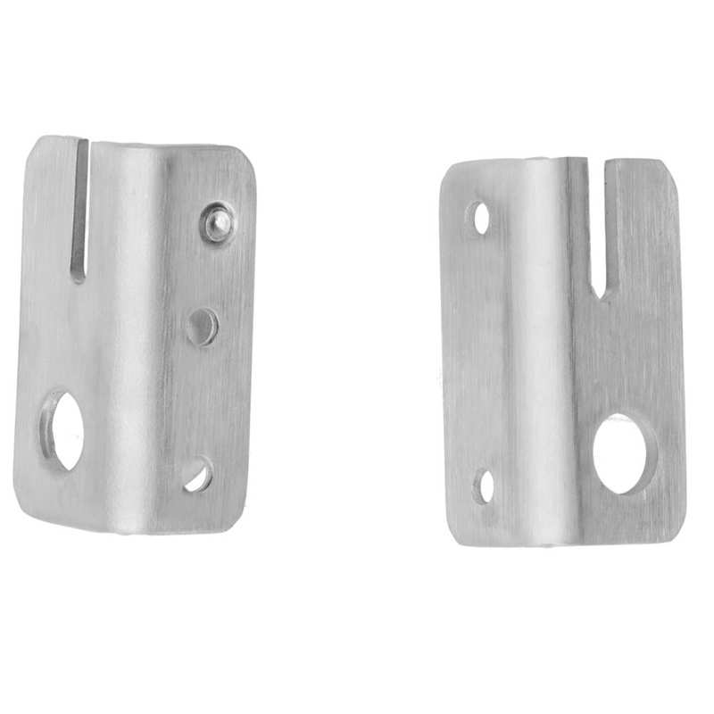 2 Sets Manual Door Bolt Stainless Steel Punch-Free Bolt Lock Wardrobe Bathroom Door Accessories