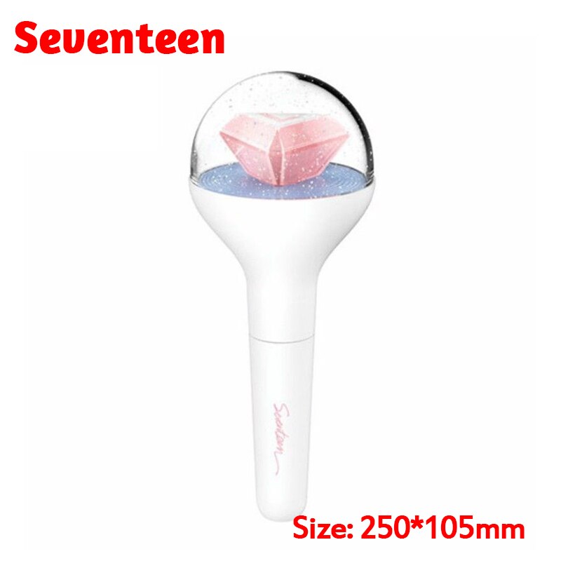 Korea LED Lightstick Light Stick Concert Glow Lamp Fluorescent Luminous Support Flashlight Glow Lamp Concert Fan Collection: Seventeen