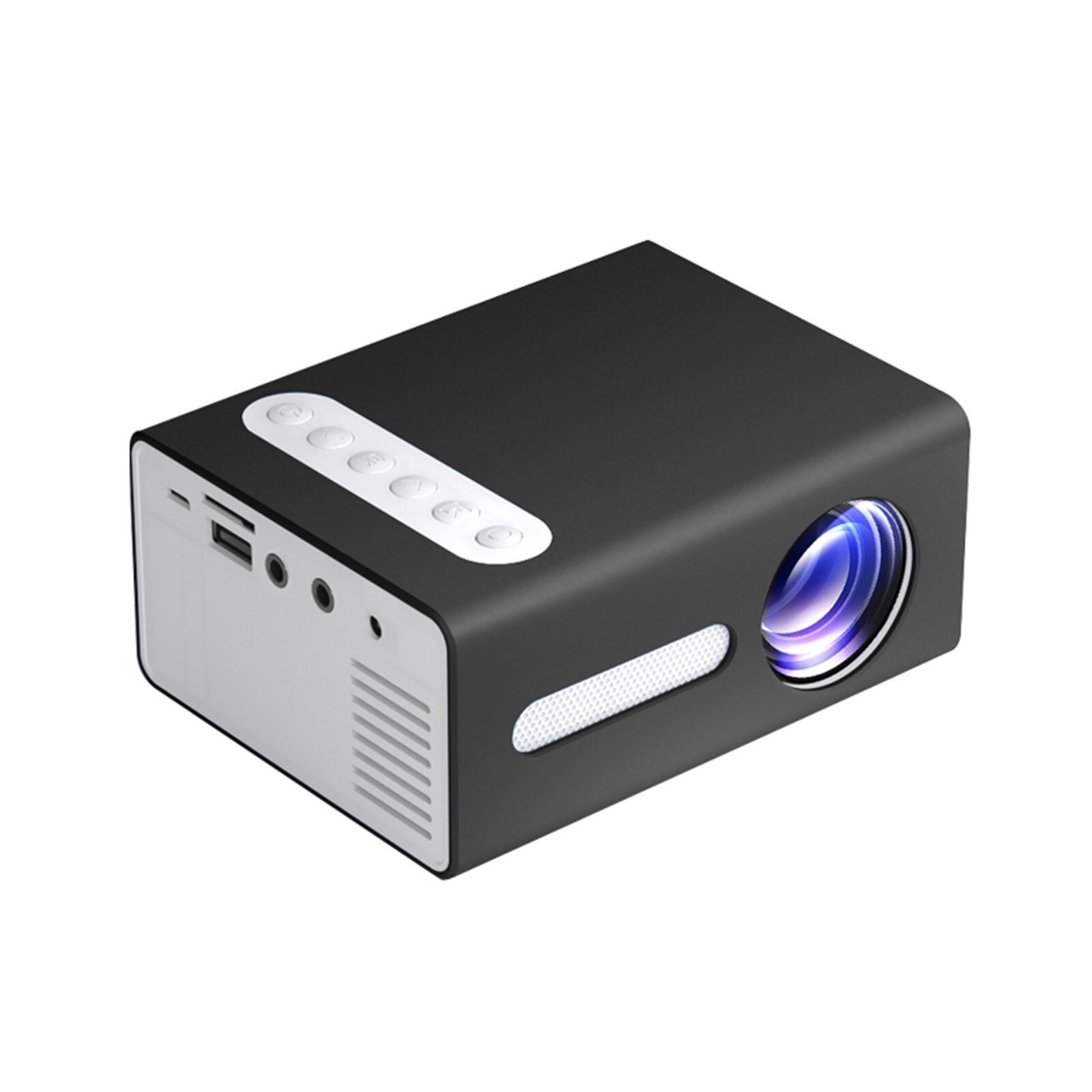 Mini Led Projector Hd 1080P Hdmi-Compatibel Usb Audio Home Media Speler Beamer Kinderen Cadeaus Home Movie Theater systeem Us Plug