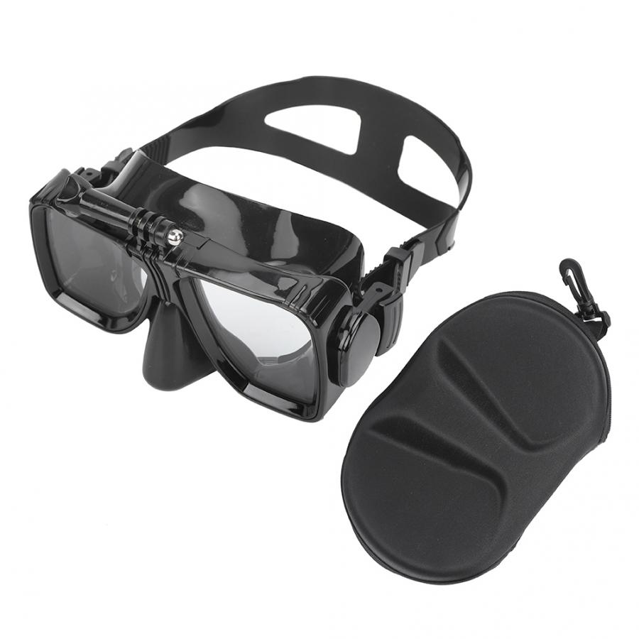 Diving Glasses Underwater Action Camera Waterproof Case Waterproof Swimming Goggle Scuba Diving Mask for DJI Osmo Action Camera: Diving Mask