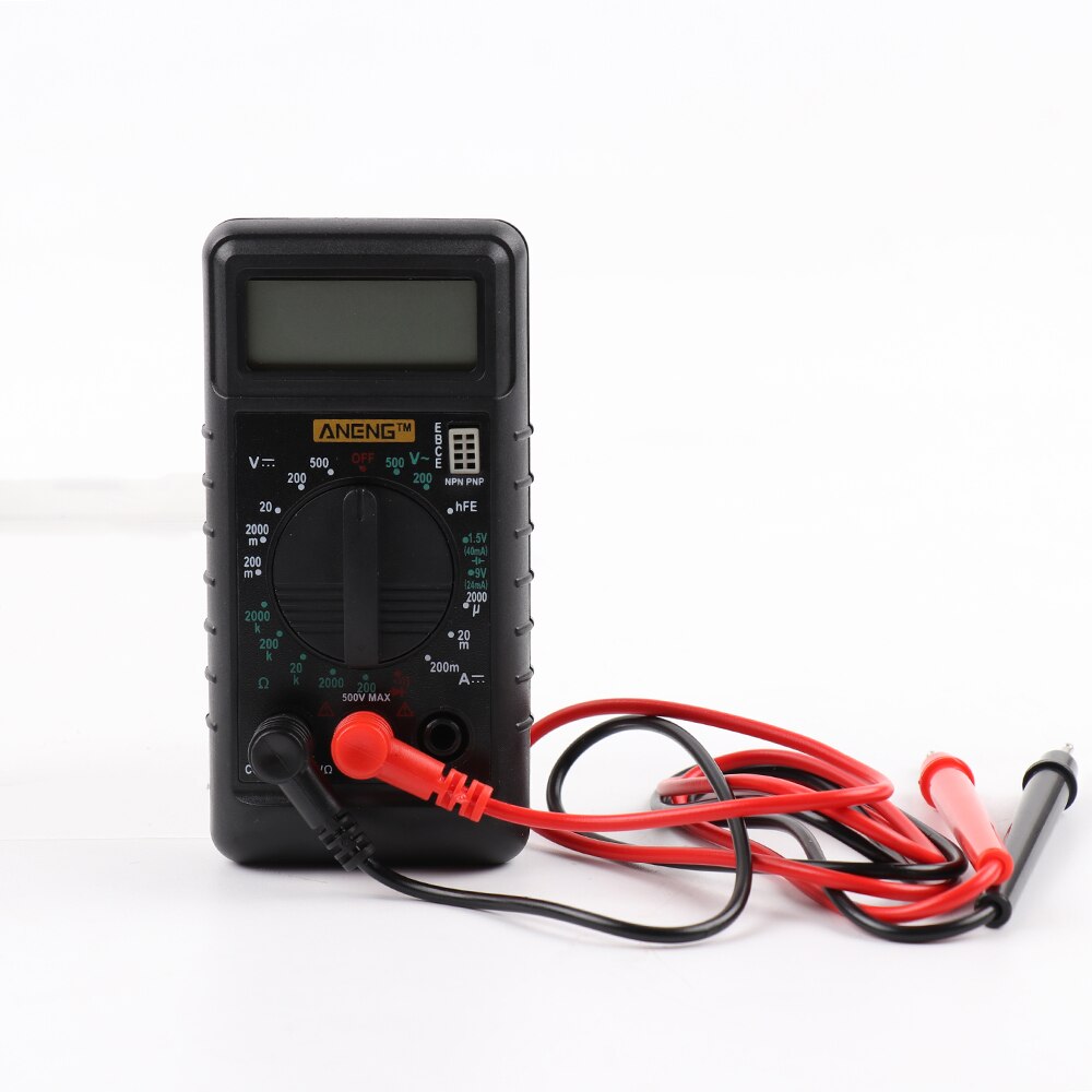 Digital Multimeter Mini with Buzzer Overload Protection DT182 Supplies Mini Digital Multimeter: Default Title