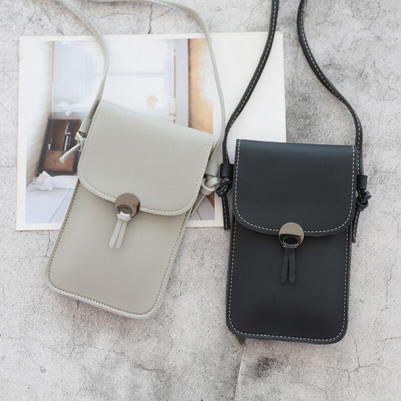 Women Screen Mobile Phone Bag Mini Messenger Bags Lady Handbag Purses Small Phone Bag